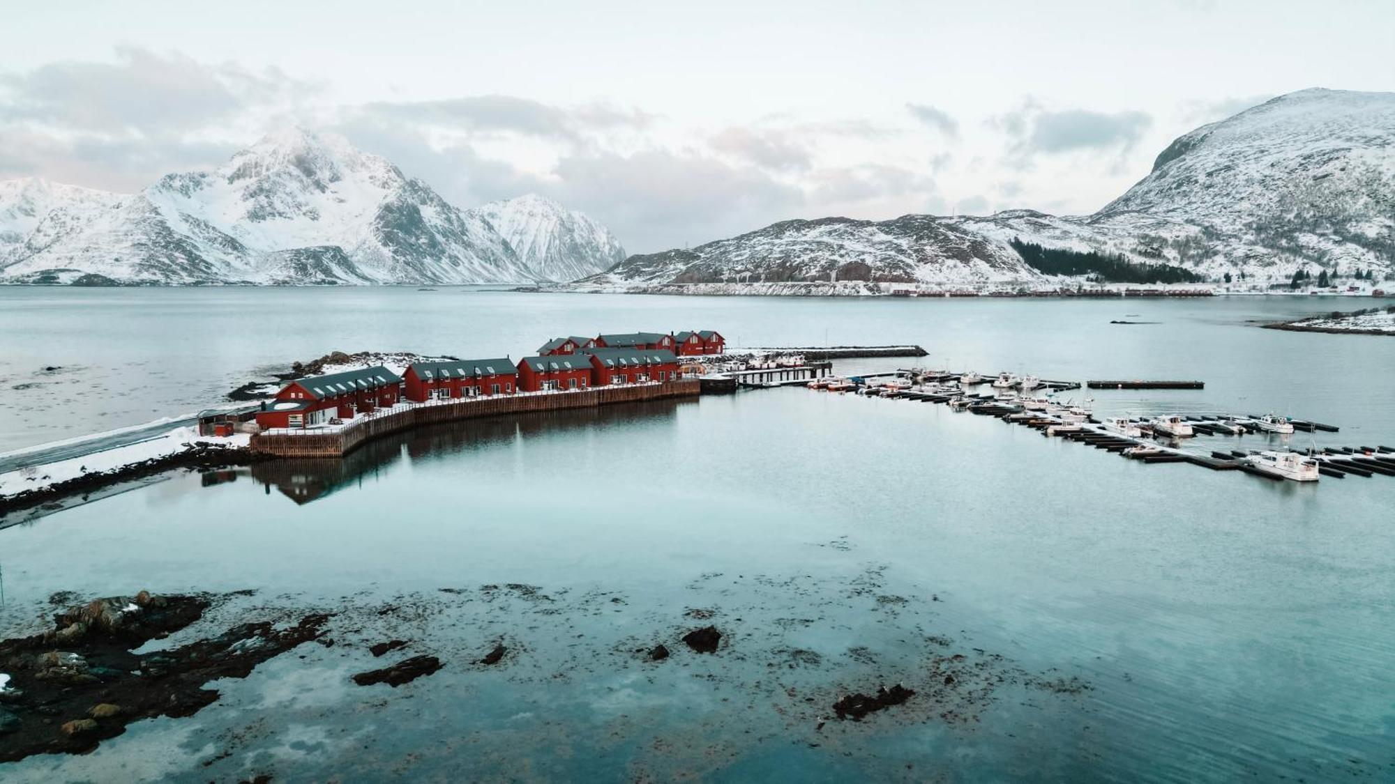 Lofoten Rorbuutleie - Lilleeidet Gravdal  Екстер'єр фото